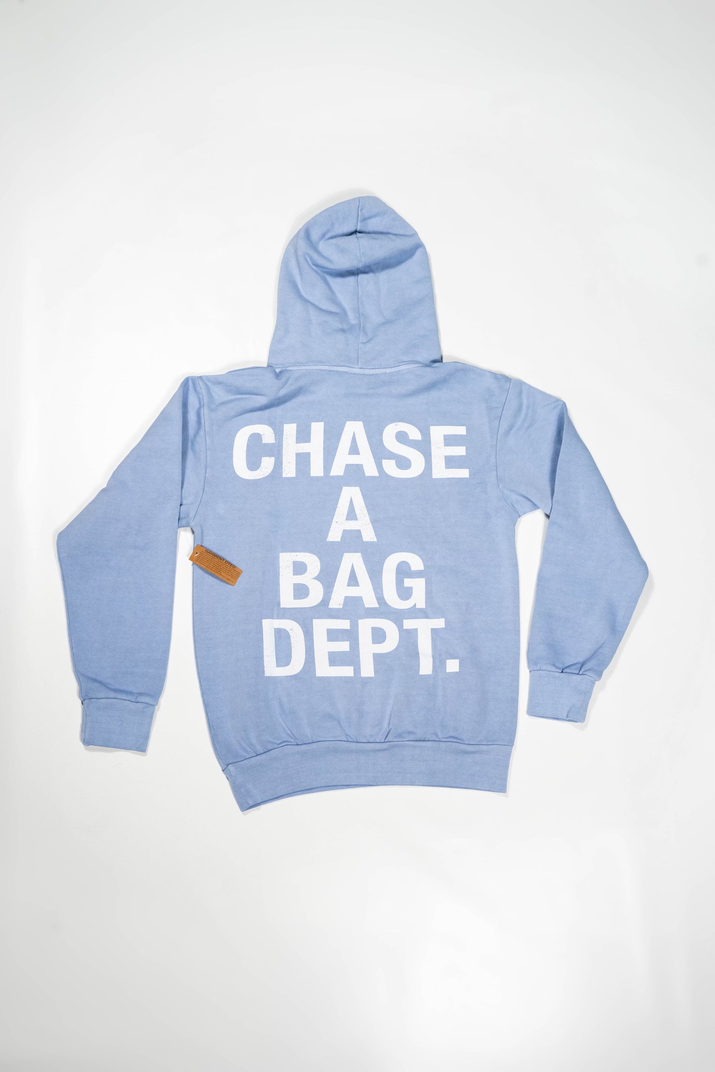 Chase A Bag Dept. Baby Blue Hoodie